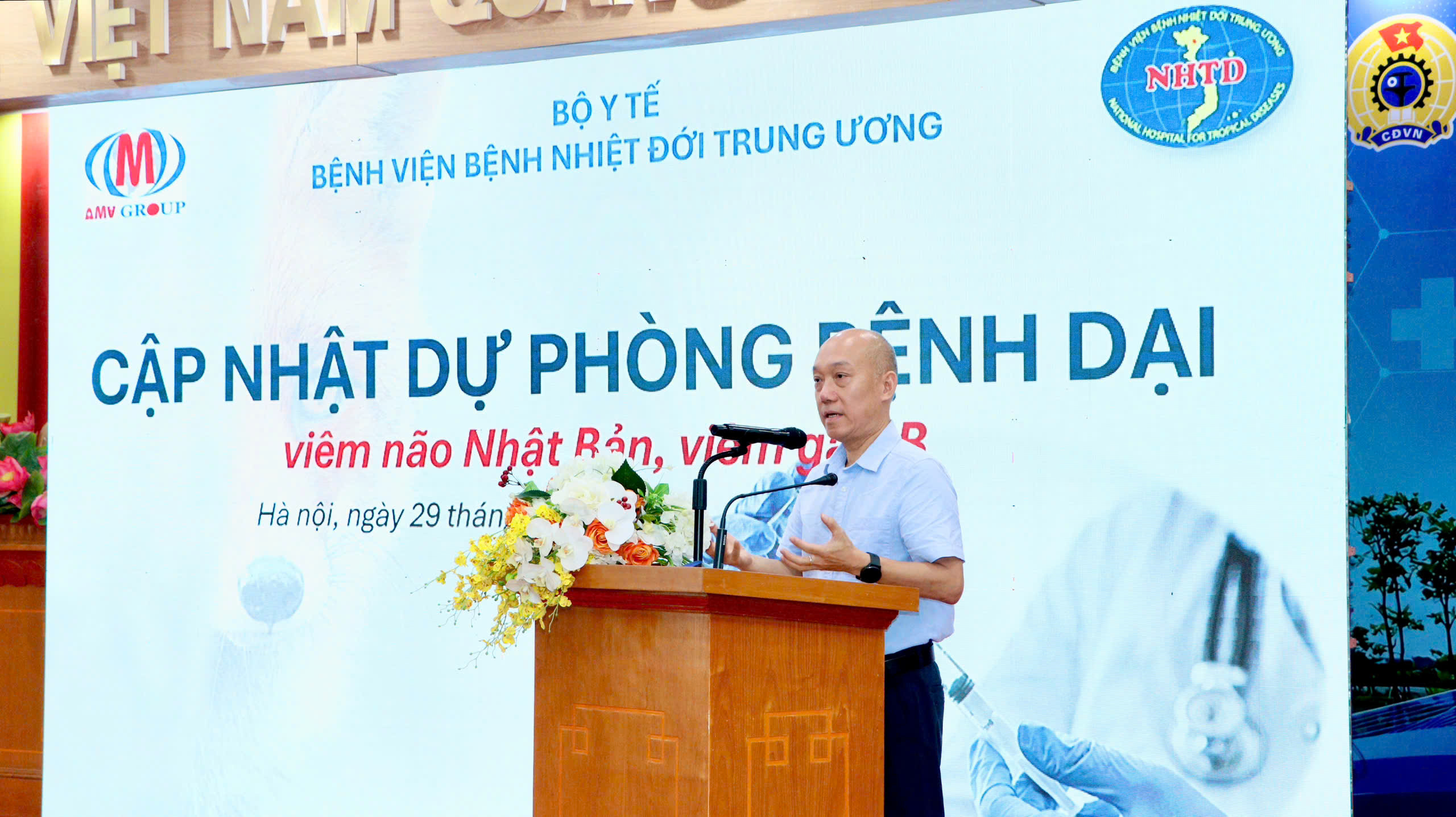 Tập đoàn y tế AMV đồng hành tổ chức thành công khóa đào tạo liên tục (CME) cập nhật dự phòng bệnh dại, viêm gan B và viêm não Nhật Bản tap-doan-y-te-amv-dong-hanh-to-chuc-thanh-cong-khoa-dao-tao-lien-tuc-cme-cap-nhat-du-phong-benh-dai-viem-gan-b-va-viem-nao-nhat-ban